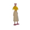 Pape Deko Figur Blechpuppe Little Prinzessin Zartgelb mit Herz 11cm Handarbeit