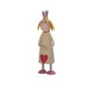 Pape Deko Figur Blechpuppe Little Prinzessin Zartgelb mit Herz 11cm Handarbeit