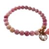 Armband HCA Stones of nature rosevergoldet Thulit Mandala der Liebe