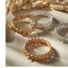 Biba Armbänder Metall Glieder Damen Armbänder Biba Anhänger