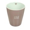 Krasilnikoff Kaffeebecher Kaffeetasse Sprüche Tasse Mug Cup Love