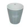 Krasilnikoff Kaffeebecher Kaffeetasse Sprüche Tasse Mug Cup Happy Stern