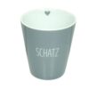 Krasilnikoff Kaffeebecher Kaffeetasse Sprüche Tasse Mug Cup Schatz