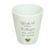 Krasilnikoff Kaffeebecher Kaffeetasse Sprüche Tasse Mug Cup Glück ist eine Kollegin wie dich zu haben