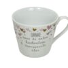 Krasilnikoff Henkeltasse Kaffeetasse Sprüche Tasse Danke dass du meine kostenlose Therapeutin bist