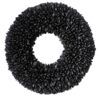 Couronne Wandkranz Deko Kranz Naturkranz Bakuli Wreath Black 40 ∅