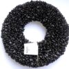Couronne Wandkranz Deko Kranz Naturkranz Bakuli Wreath Black 40 ∅