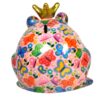 Pomme Pidou Spardose Money Bank Frosch Freddy Rosa Schmetterlinge