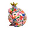 Pomme Pidou Spardose Money Bank Frosch Freddy Rosa Schmetterlinge
