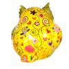 Pomme Pidou Spardose Money Bank Eule Olive Gelb Blumen