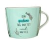Grafik Werkstatt Henkelbecher Kaffeebecher Sprüchetasse Ein guter Tag Duftet nach Kaffee