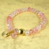 Biba Armband Crystal Perlen Damen Armband Muschel Anhänger Gold