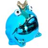 Pomme Pidou Spardose Money Bank Frosch Freddy Metallic Türkis