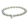 Biba Armband Silber Damen Armband Kugelperlen Anhänger Silber