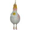 Deko Figur Blumenmädchen Gänseblümchenmädchen Rose zum Hängen