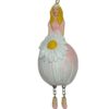 Deko Figur Blumenmädchen Gänseblümchenmädchen Rose zum Hängen