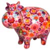 Pomme Pidou Spardose Money Bank Bella Kuh Rosa Flower