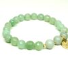 Biba Armband Resin Perlen Lindgrün Damen Armband Anhänger Gold