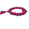 Damen Armband Wein Rot Buddha Troddel Perlen Modeschmuck Armband