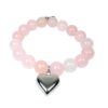 Damen Armband Heart Rose Perlen Modeschmuck Armband