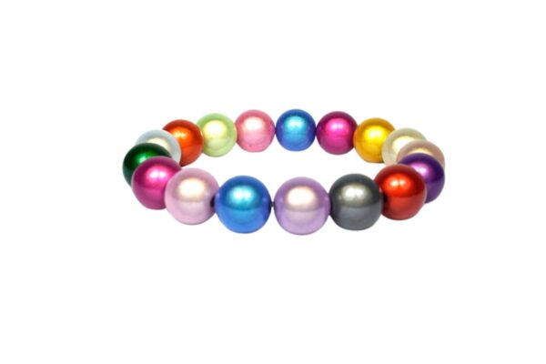 Damen Armband Rainbow Perlen Modeschmuck Armband