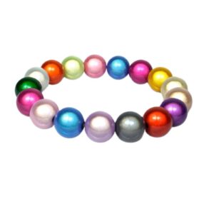 Damen Armband Rainbow Perlen Modeschmuck Armband