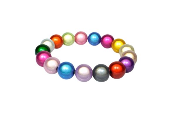 Damen Armband Rainbow Perlen Modeschmuck Armband