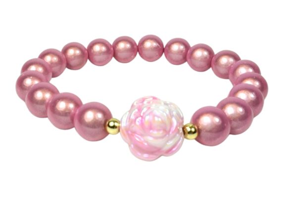 Damen Armband Magic Beads Rose Perlen Modeschmuck Armband