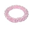 Damen Armband Crystal Perlen facettiert Rosa Modeschmuck Armband