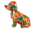 Pomme Pidou Spardose Money Bank Dackel Hund Opal Orange