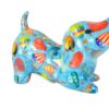 Pomme Pidou Spardose Money Bank Dackel Hund Filou Hellblau