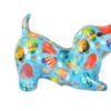 Pomme Pidou Spardose Money Bank Dackel Hund Filou Hellblau