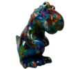 Pomme Pidou Spardose Money Bank Dinosaurier Dino Tito Blau ABC