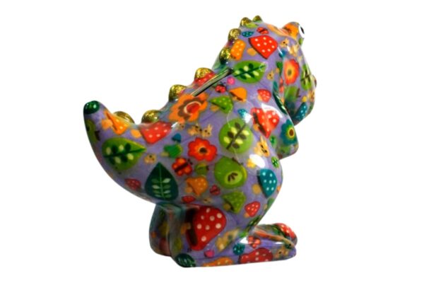 Pomme Pidou Spardose Money Bank Dinosaurier Dino Tito Lila