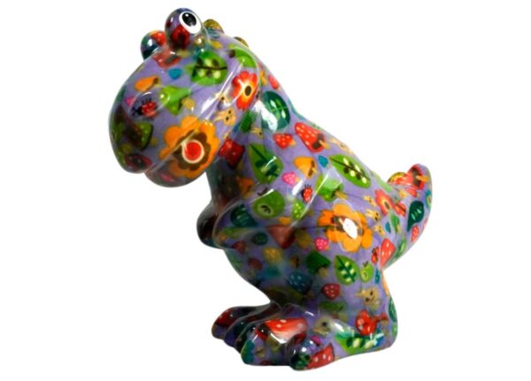 Pomme Pidou Spardose Money Bank Dinosaurier Dino Tito Lila