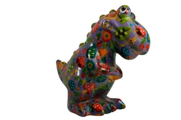 Pomme Pidou Spardose Money Bank Dinosaurier Dino Tito Lila