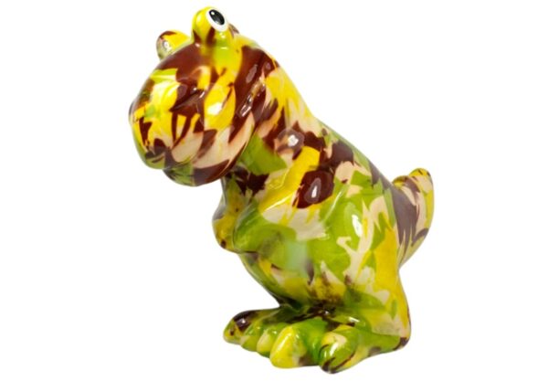 Pomme Pidou Spardose Money Bank Dinosaurier Dino Tito Grün Gelb