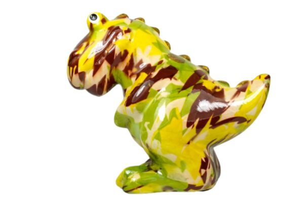 Pomme Pidou Spardose Money Bank Dinosaurier Dino Tito Grün Gelb