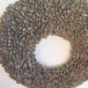 Couronne Wandkranz Herbstkranz Naturkranz Bakuli Wreath Grey Wash 40 ∅