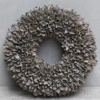 Couronne Wandkranz Herbstkranz Naturkranz Bakuli Wreath Grey Wash 40 ∅