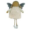 Baden Schutzengel Aufhänger Deko Engel im Plüschkleidchen Creme Mary