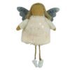 Baden Schutzengel Aufhänger Deko Engel im Plüschkleidchen Creme Mary