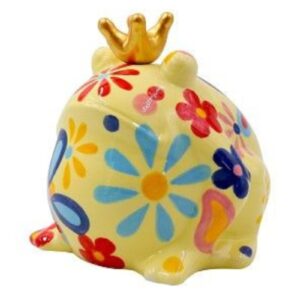 Pomme Pidou Spardose Money Bank Frosch Freddy M Blossom Bliss Gelb