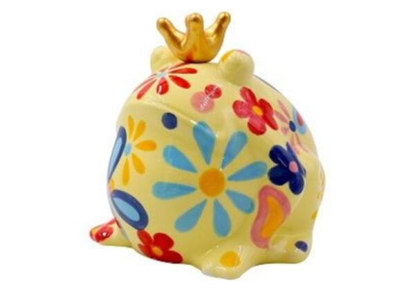 Pomme Pidou Spardose Money Bank Frosch Freddy M Blossom Bliss Gelb