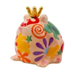 Pomme Pidou Spardose Money Bank Frosch Freddy M Blossom Bliss Apricot