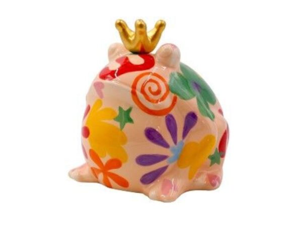 Pomme Pidou Spardose Money Bank Frosch Freddy M Blossom Bliss Apricot