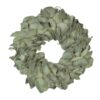 Couronne Deko Kranz Naturkranz Palm Petal Wreath Seagreen 25cm∅ Handarbeit