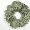 Couronne Deko Kranz Naturkranz Palm Petal Wreath Seagreen 25cm∅ Handarbeit
