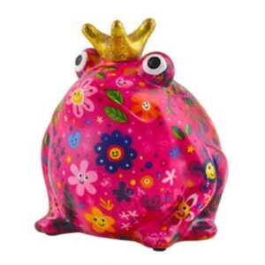 Pomme Pidou Spardose Money Bank Frosch Freddy Himbeer Rot Sunny