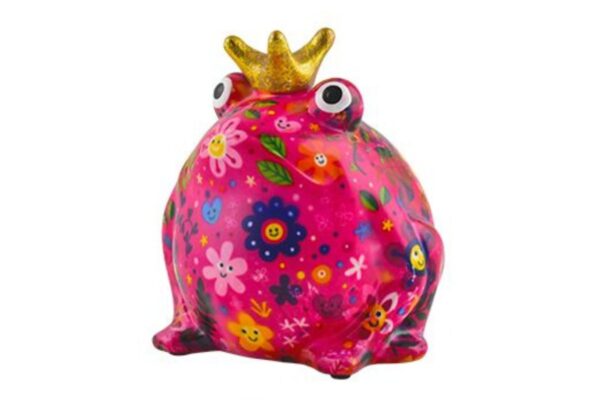 Pomme Pidou Spardose Money Bank Frosch Freddy Himbeer Rot Sunny